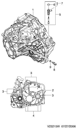 Caja Cambios Manual Chevrolet Epica