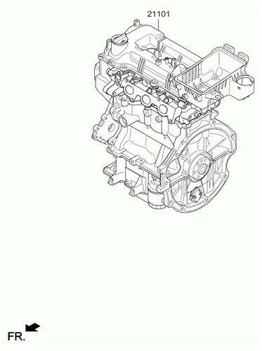 motor completo kia stonic ybcuv 2017 10 blac