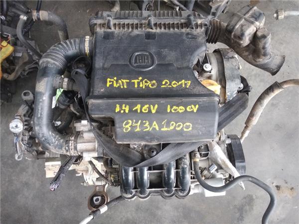 motor completo fiat ii tipo (357) hatchback (2016 >) 1.4 easy [1,4 ltr.   88 kw cat bivalent, gasolina / gpl]