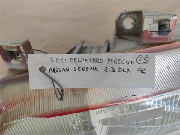 faro delantero derecho nissan serena (c23m)(07.1992 >) 2.3 d