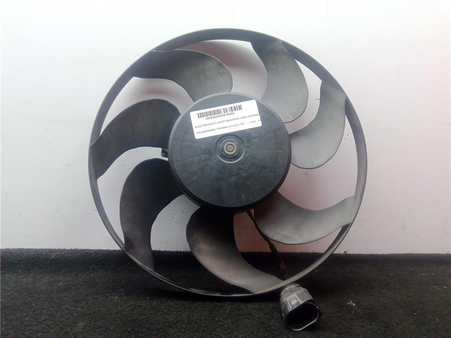 ventilador radiador aire acondicionado volkswagen touran (1t1) 2.0 tdi