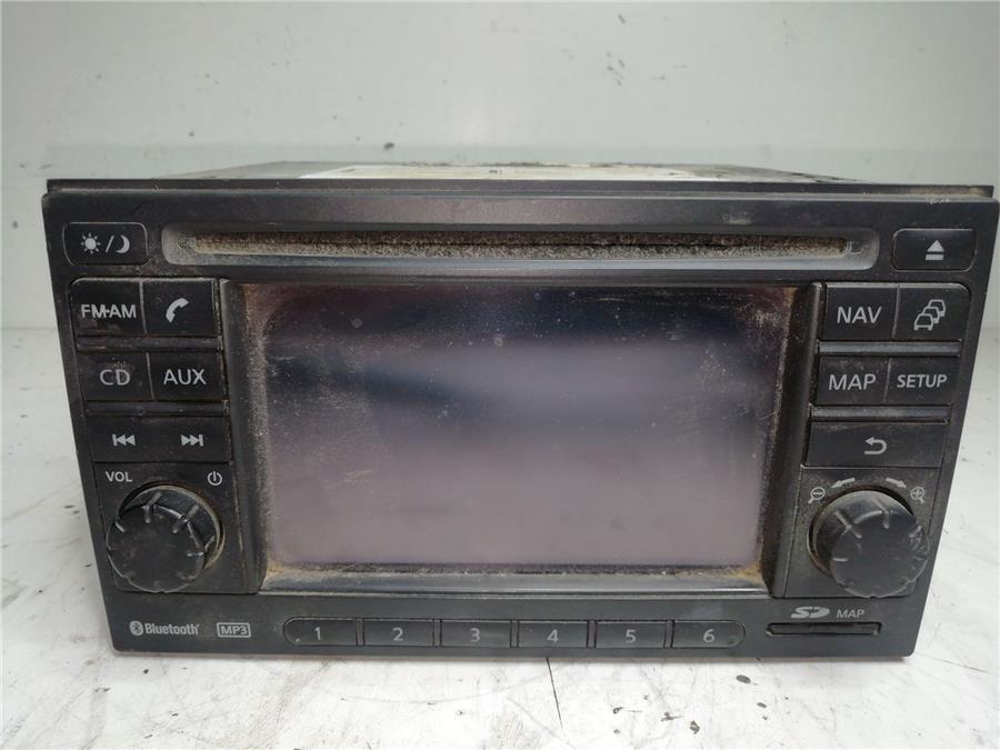 radio / cd nissan qashqai i (j10, nj10) 1.5 dci