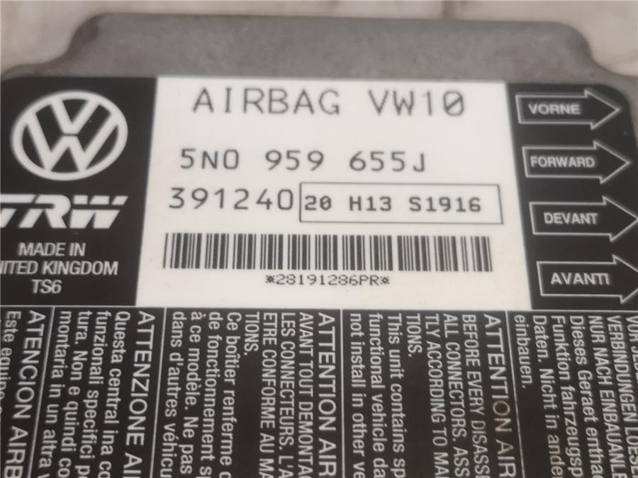 centralita airbag seat leon 1.8 16v t fsi / tsi (160 cv)
