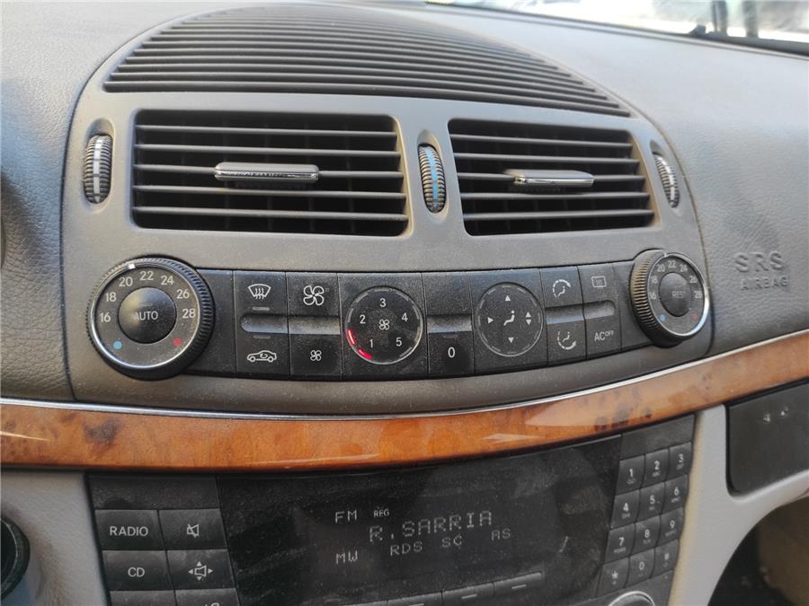 mandos climatizador mercedes benz clase e (bm 211) berlina e 270 cdi (211.016)