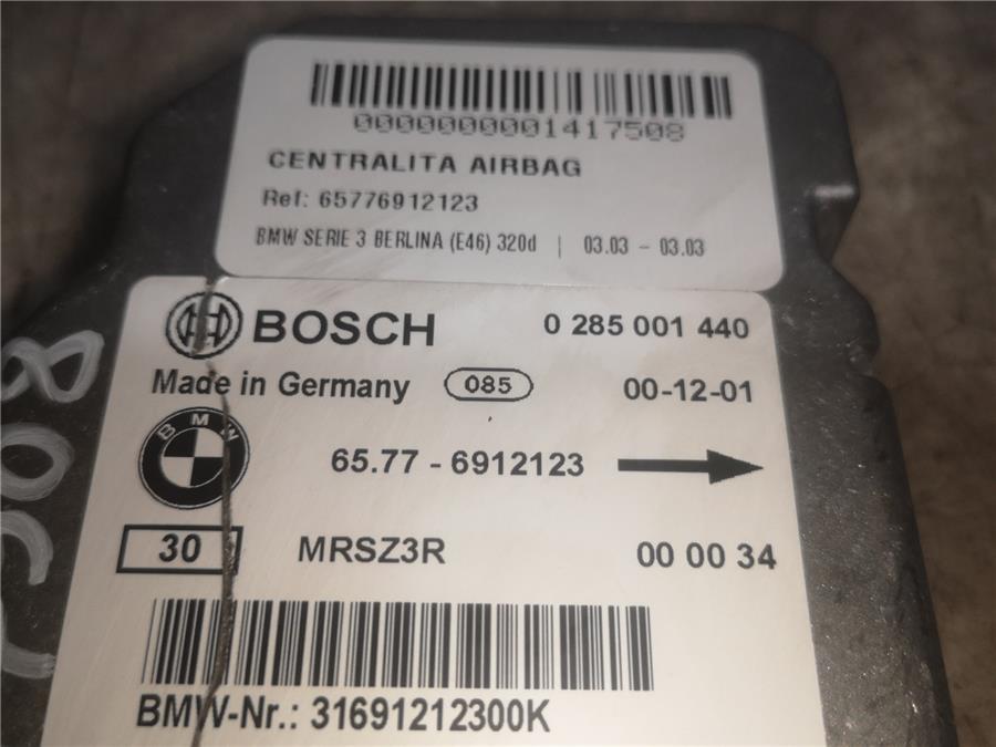 Centralita Airbag BMW SERIE 3 2.0 D