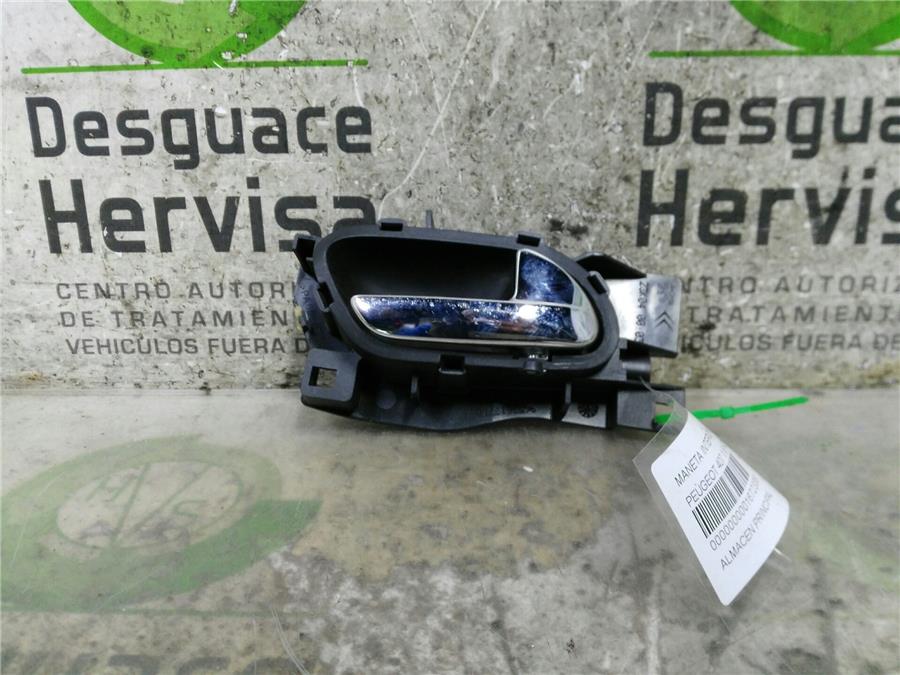 manilla interior puerta trasera derecha peugeot 407 1.6 hdi fap cat (9hz / dv6ted4)