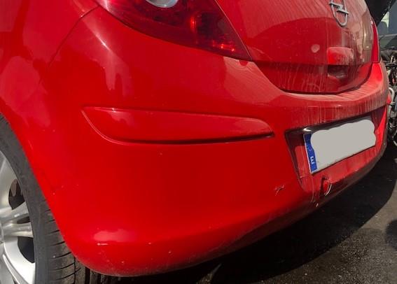 paragolpes trasero opel corsa d (2006 >) 1.4 catch me [1,4 ltr.   66 kw 16v]