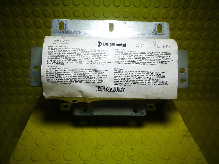 airbag salpicadero renault modus 1.5 dci d (86 cv)