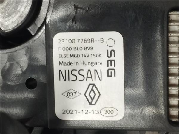 Alternador Nissan JUKE 1.0 12V