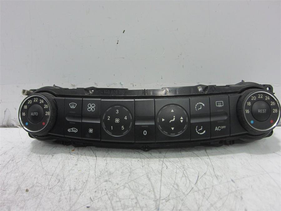 mandos calefaccion / aire acondicionado mercedes benz clase e (bm 211) berlina e 220 cdi (211.006)