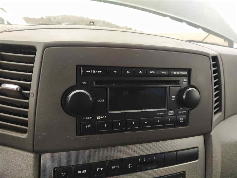 radio / cd jeep grand cherokee iii 3.0 crd 4x4 218cv 2987cc