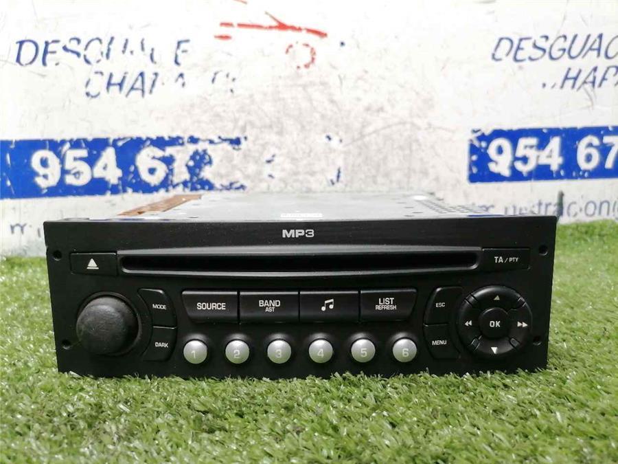 radio / cd peugeot 207 1.4 (73 cv)