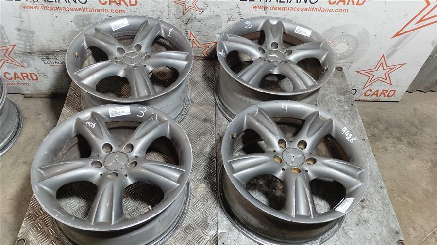 juego llantas mercedes benz clk (bm 209) coupe 200 compressor (209.342)