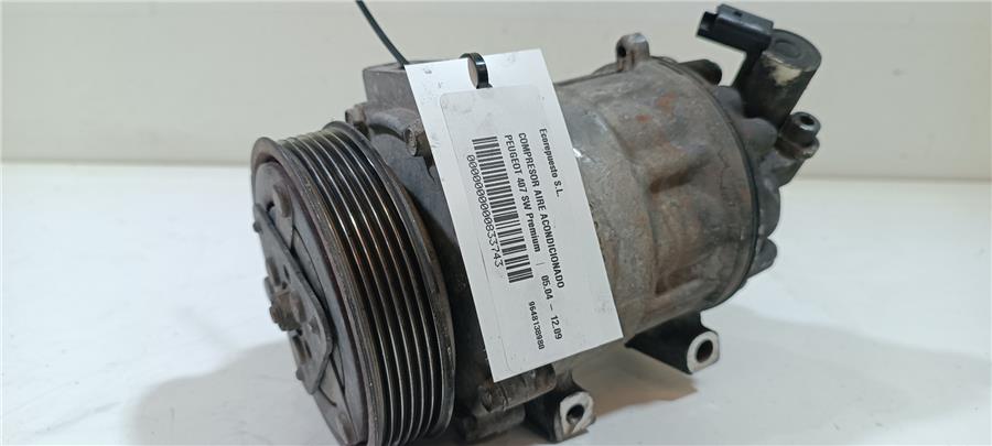 compresor aire acondicionado peugeot 407 sw 2.0 hdi 135 136cv 1997cc