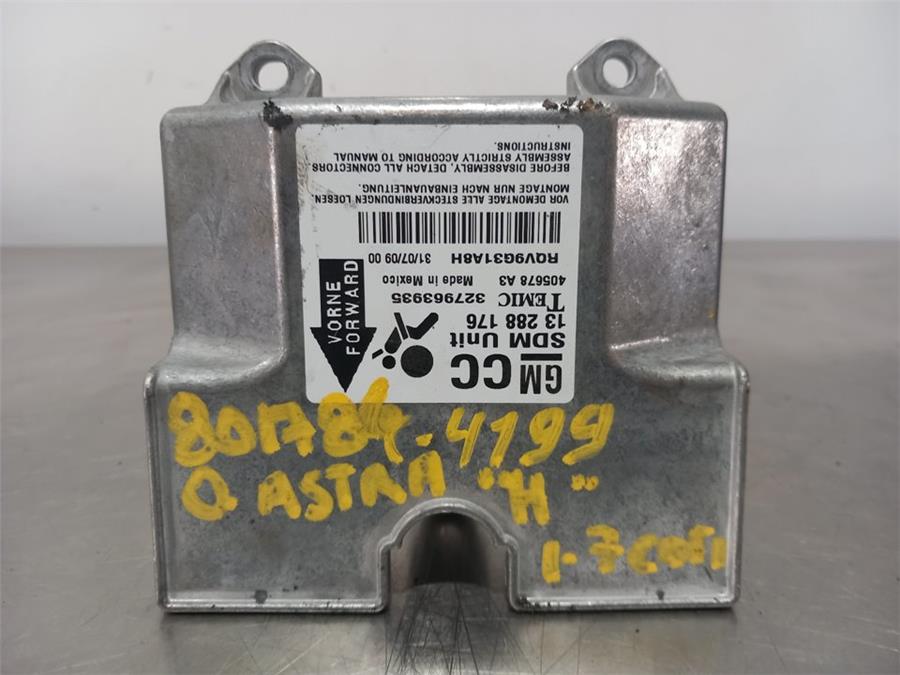 centralita airbag opel astra h 1.7 cdti (l48) 125cv 1686cc