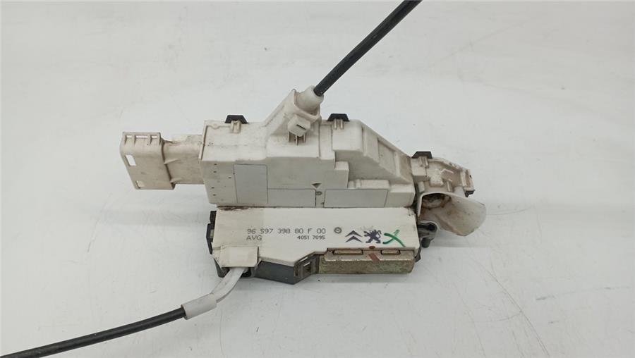 cerradura puerta delantera izquierda peugeot 407 st confort pack