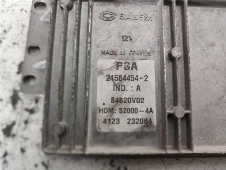 Centralita CITROEN XSARA FAMILIAR *