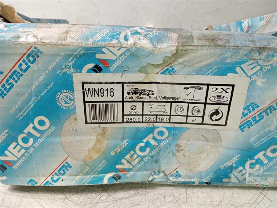 Disco Freno Delantero AUDI A3 1.9