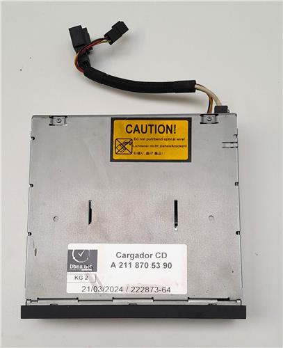 cargador cd mercedes benz clase e (bm 211) berlina (01.2002 >) 1.8 e 200 compressor (211.042) [1,8 ltr.   120 kw]
