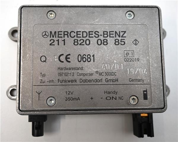 centralita interfax mercedes benz viano (639) 2.1 2.2  cdi  compacto  (639.811) [2,1 ltr.   110 kw cdi cat]