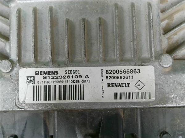 centralita inyección renault megane ii berlina 3p (10.2002 >) 1.5 authentique confort [1,5 ltr.   60 kw dci diesel]