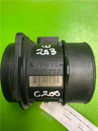 caudalimetro mercedes benz clase c (bm 203) familiar (01.2001 >) 2.0 c 200 t compressor (203.245) [2,0 ltr.   120 kw compresor cat]