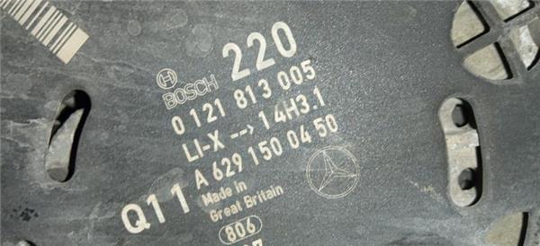alternador mercedes benz clase gl (bm 164)(03.2006 >) 4.0 gl 450 cdi 4 matic (164.828) [4,0 ltr.   225 kw cdi]