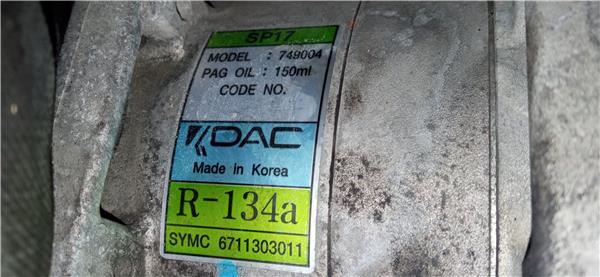 compresor aire acondicionado ssangyong korando (12.2010 >) 2.0 limited plus 4x4 [2,0 ltr.   129 kw td cat]
