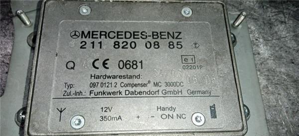 centralita antena mercedes benz clase s (bm 221) lim. (06.2005 >) 3.0 s 320 cdi l (221.122) [3,0 ltr.   173 kw cdi cat]