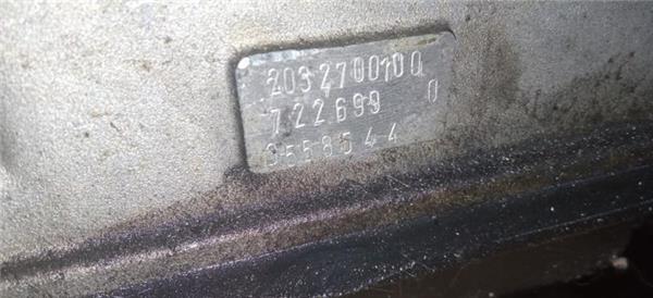 caja cambios automatica mercedes benz clase c (bm 203) berlina (02.2000 >) 2.2 220 cdi (203.006) [2,2 ltr.   105 kw cdi cat]
