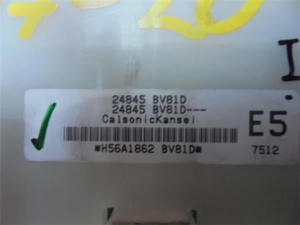 mandos climatizador nissan juke i (f15e)(06.2010 >) 1.6 acenta [1,6 ltr.   86 kw 16v cat]