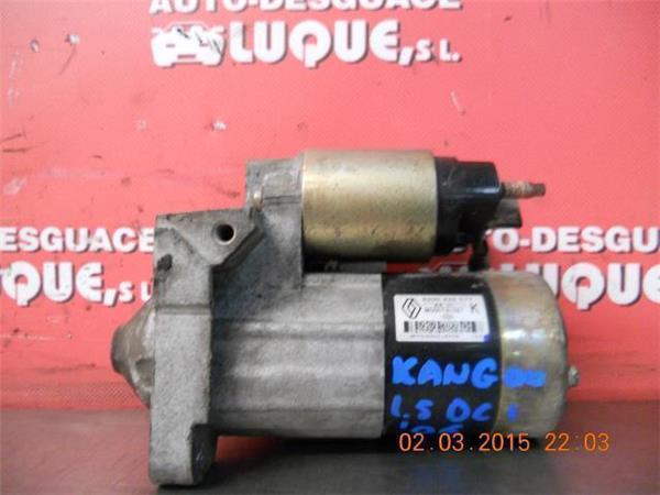 motor arranque renault kangoo i (f/kc0)(2003 >) 1.5 alize [1,5 ltr.   50 kw dci diesel]