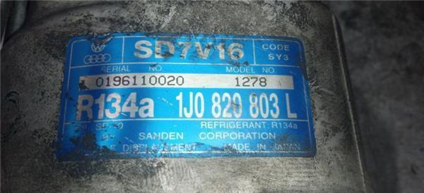 compresor aire acondicionado seat leon (1m1)(11.1999 >) 