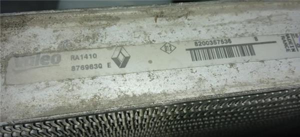 radiador agua renault scenic ii (jm)(2003 >) 1.5 authentique [1,5 ltr.   78 kw dci diesel]