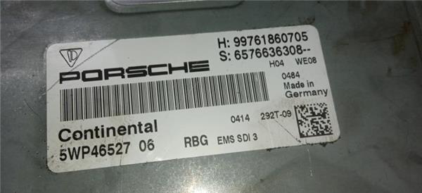 centralita porsche 911 (tipo 997)(2005 >) 3.6 turbo coupe [3,6 ltr.   353 kw turbo cat]