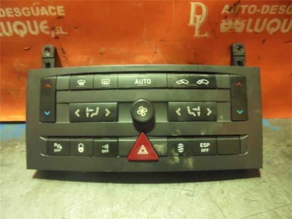 mandos climatizador peugeot 407 coupé (2005 >) 2.7 básico [2,7 ltr.   150 kw hdi fap cat (uhz / dt17ted4)]