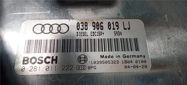 Centralita Audi A4 Berlina 1.9 TDI