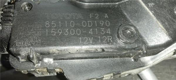 motor limpiaparabrisas delantero toyota yaris (ksp9/scp9/nlp9)(2009 >) 1.3 active [1,3 ltr.   74 kw 16v cat]