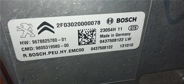 modulo electronico peugeot 508 (2018 >) 2.0 gt line [2,0 ltr.   120 kw blue hdi fap]