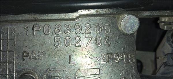 maneta exterior trasera izquierda seat leon (1p1)(05.2005 >) 1.4 emocion [1,4 ltr.   63 kw 16v]