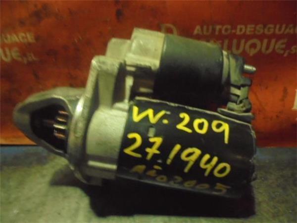 motor arranque mercedes benz clk (bm 209) coupe (03.2002 >) 1.8 200 compressor (209.342) [1,8 ltr.   120 kw]
