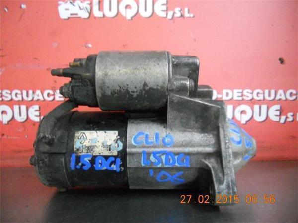 motor arranque renault clio ii fase ii (b/cb0)(2001 >) 1.5 authentique confort [1,5 ltr.   74 kw dci diesel]