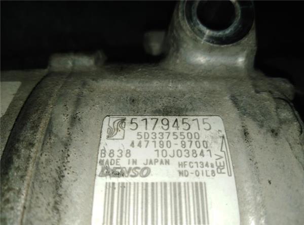 compresor aire acondicionado fiat ii bravo (198)(2007 >) 1.4 16v