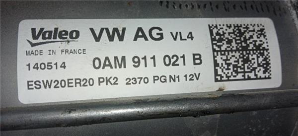 motor arranque volkswagen polo v (6c1)(01.2014 >) 1.4 advance bmt [1,4 ltr.   55 kw tdi]