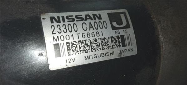 motor arranque nissan murano (z50)(01.2005 >) 3.5 básico [3,5 ltr.   172 kw v6 cat]