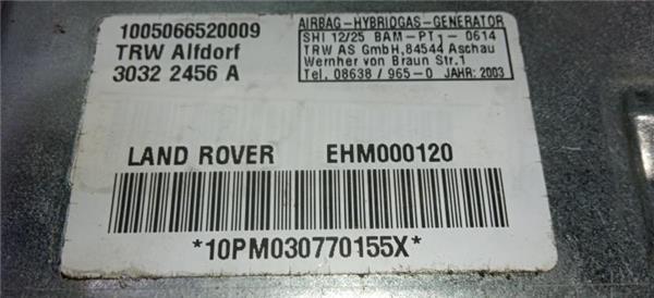 airbag lateral delantero derecho land rover range rover (lm)(01.2002 >) 3.0 td6 hse [3,0 ltr.   130 kw td6]