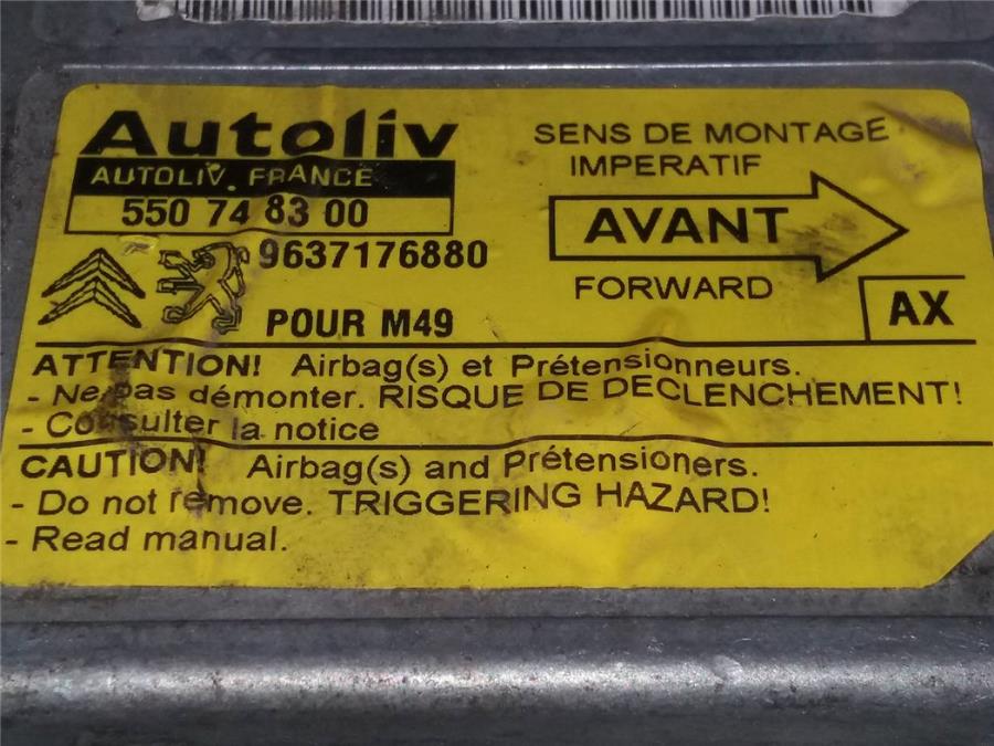 Centralita Airbag CITROEN BERLINGO /