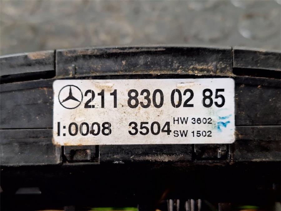 mandos climatizador mercedes clase e (w211) berlina *