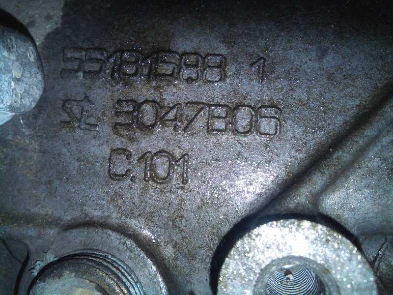 caja cambios manual lancia ypsilon 1.2 80cv 1242cc