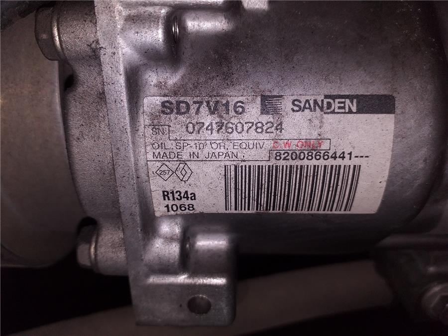 compresor aire acondicionado dacia sandero 1.4 75cv 1390cc